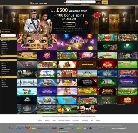 Rich Ride Casino Login