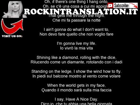 Roleta Bon Jovi Testo E Traduzione