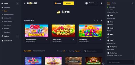 Rollbit Casino Aplicacao