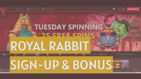 Royal Rabbit Casino Bonus