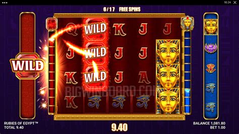 Rubies Of Egypt Slot - Play Online