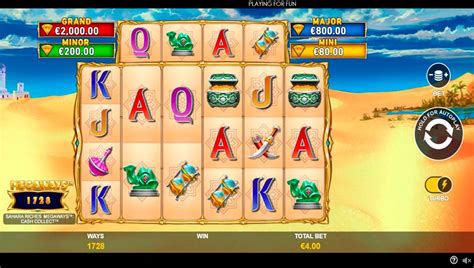 Sahara Riches Megaways Cash Collect Slot - Play Online