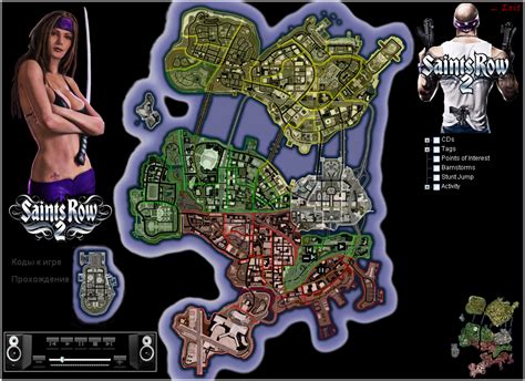 Saints Row 2 De Casino Mapa