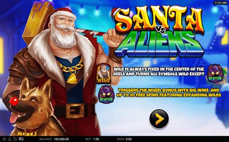 Santa Vs Aliens Slot - Play Online