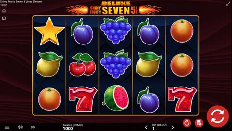 Shiny Fruity Seven Deluxe 5 Lines 888 Casino