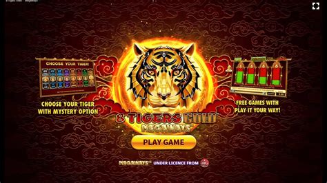 Slot 8 Tigers Gold Megaways