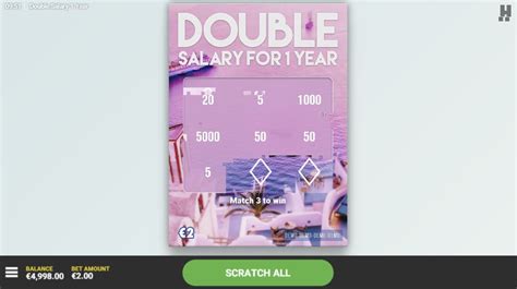 Slot Double Salary For 1 Year