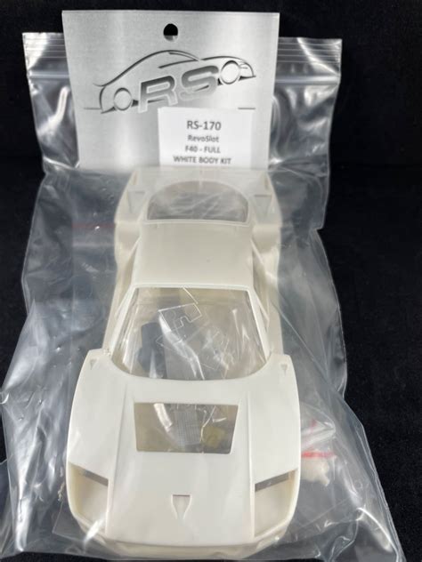 Slot Ele Ferrari F40 Branco Kit