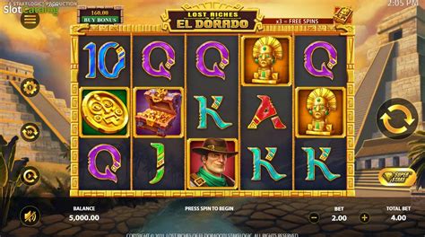 Slot Lost Riches Of El Dorado