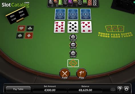 Slot Three Card Poker