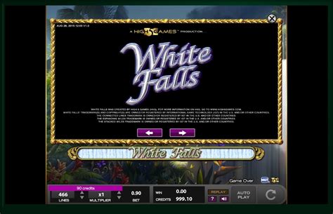 Slot White Falls