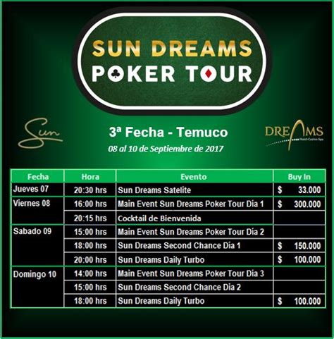 Sonhos Poker Tour Temuco