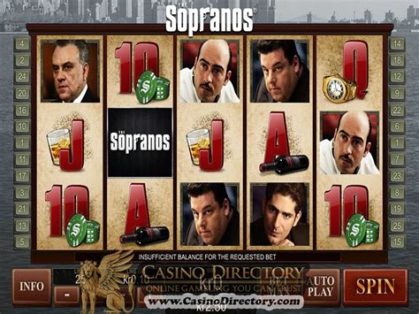 Sopranos Slot Livre