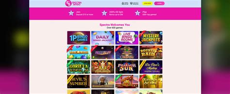 Spectra Bingo Casino App