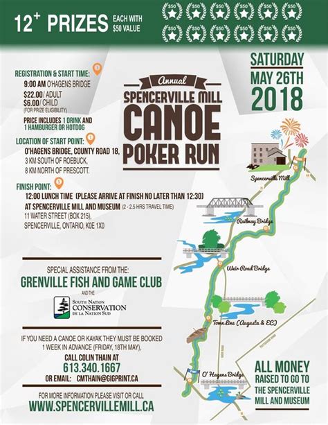 Spencerville Moinho De Poker Run