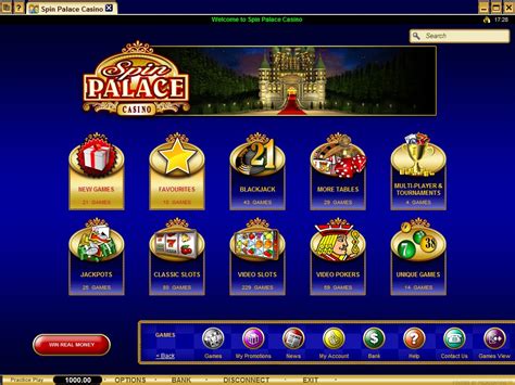 Spin Palace Slots Livres