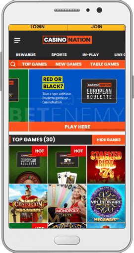 Sportnation Casino Mobile