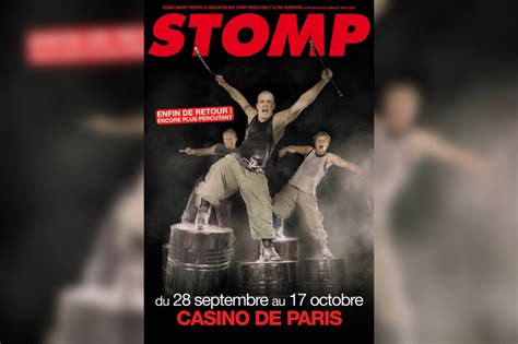Stomp Casino De Paris Fnac