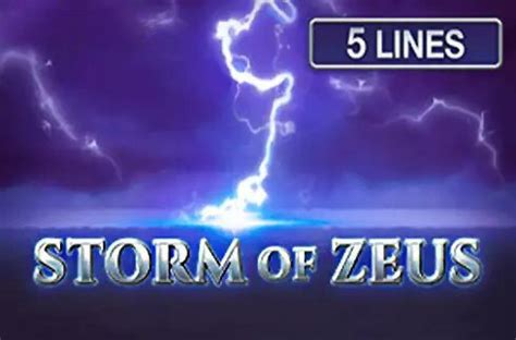 Storm Of Zeus Slot Gratis