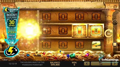 The Golden Vault Of The Pharaohs Power Bet Parimatch