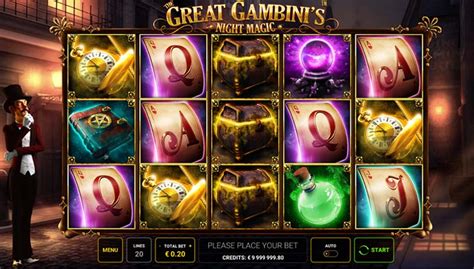 The Great Gambini S Night Magic Slot Gratis