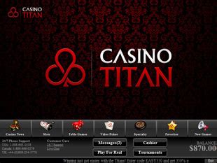 Titan Casino Retirada
