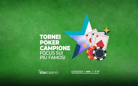 Tornei Texas Hold Em Casino Campione