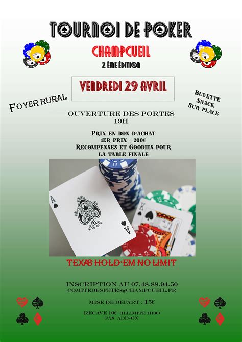 Tournoi De Poker De Chelles 28 De Abril