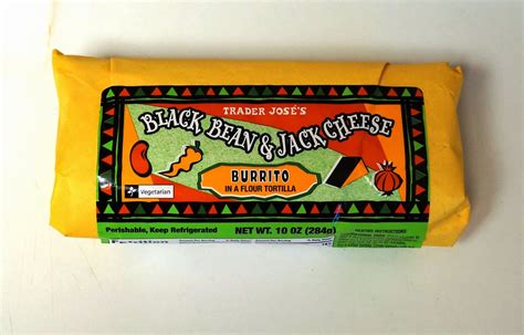 Trader Joes Feijao Preto E Queijo Jack Burrito Revisao