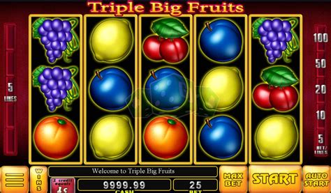 Triple Big Fruits Betfair