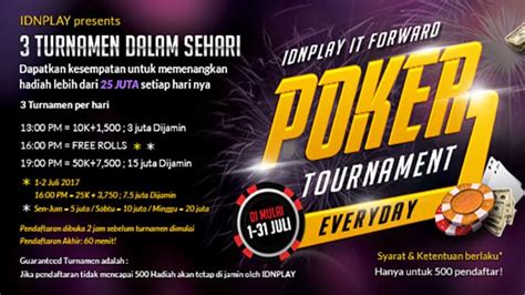 Turnamen Poker Gratis Berhadiah