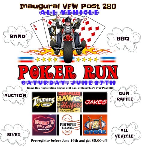 Vfw Poker Run