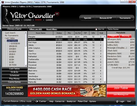 Victor Chandler Sala De Poker
