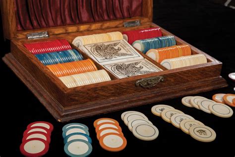 Vintage Poker Chip De Identificacao