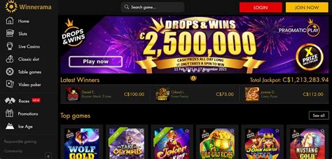 Winnerama Casino Online