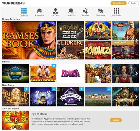 Wunderino Casino Codigo Promocional